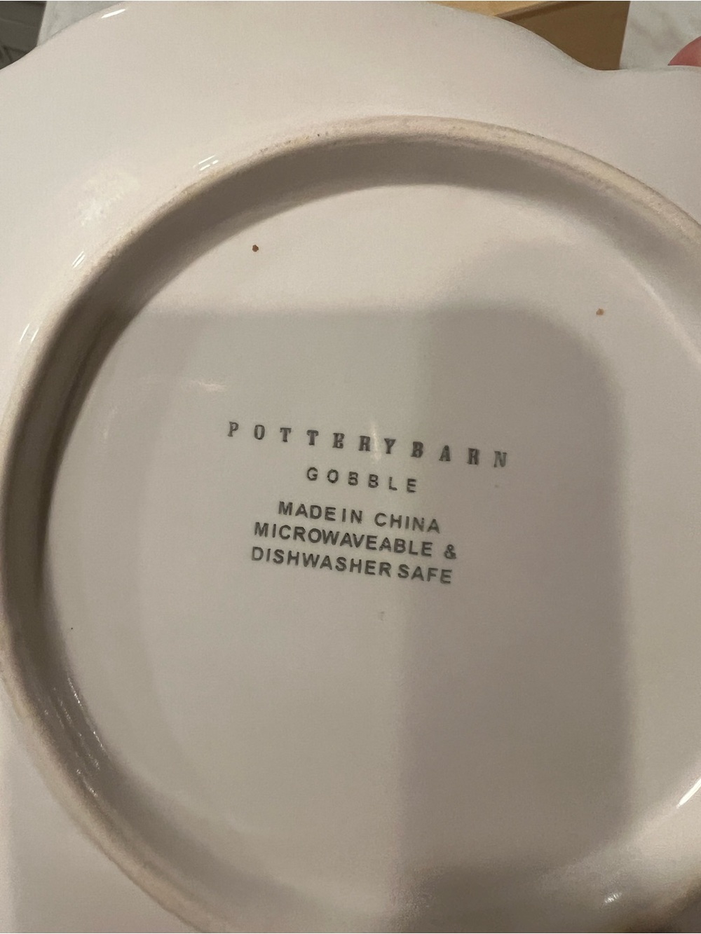 Pottery Barn 4 Dessert plates - Picture 4 of 7